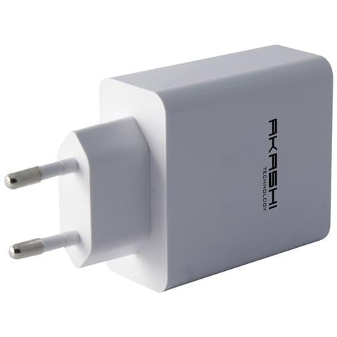 ALT4USBAC5WH Caricabatterie per dispositivi mobili Universale Bianco AC - Foto 1