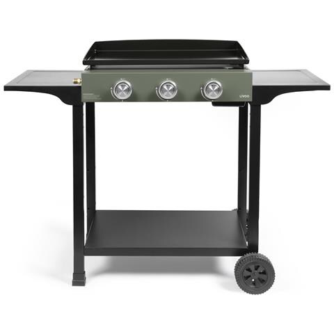 Piastra A Gas Da 7500 W Con Piastra In Acciaio Smaltato Da 62x34,5 Cm - Doc326 - Foto 1