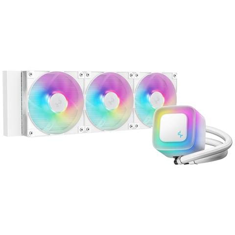 Dissipatore CPU a Liquido LE360 WH V2 per Socket Intel e AMD Colore Bianco - Foto 2