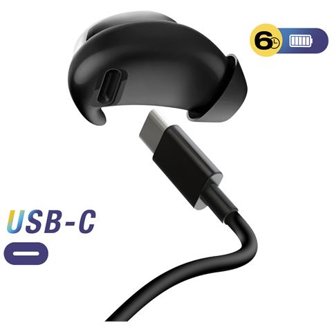 Auricolare Bluetooth Ultra Sottile Con Audio Mono E Riduzione Del Rumore Enc - Foto 5