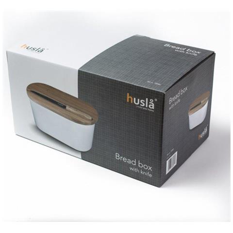 73940 Set di scatole per il pane con tagliere e coltello - Foto 5