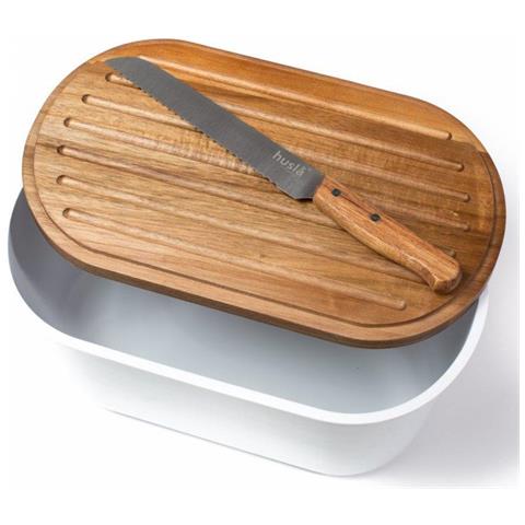 73940 Set di scatole per il pane con tagliere e coltello - Foto 2