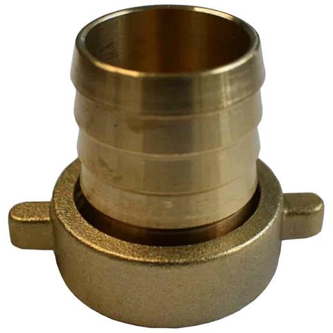 Raccordo Ottone Per Tubo Irrigazione 1 1/2  Ig  32mm - Foto 1