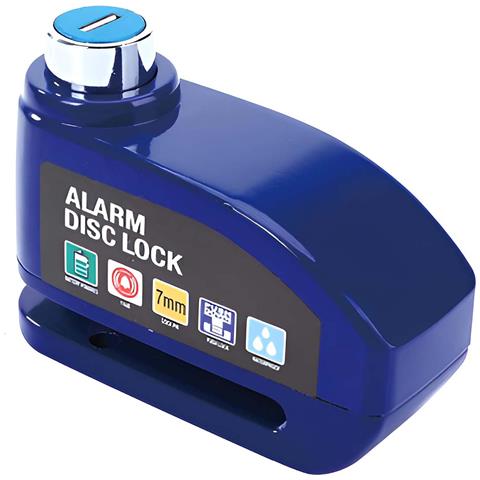 Antifurto A Disco Con Allarme 110db Compatto Per Bicicletta / Scooter - Foto 1