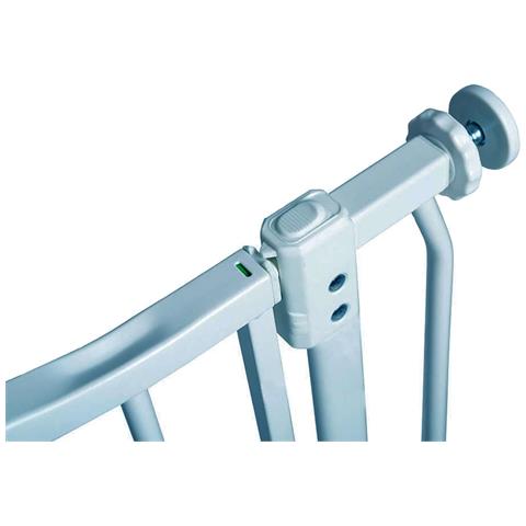 Bettacare Cancelletto Per Cani Extra Alto Con Parte Superiore Incurvata, 134cm - 143cm, Bianco Opaco, Extra Alto Con 100cm Di Altezza - Foto 2