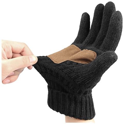 Guanti Touchscreen Caldi In Maglia - Taglia Unica (paio) - Antiscivolo, Antivento Per Ciclismo E Corsa - Foto 2