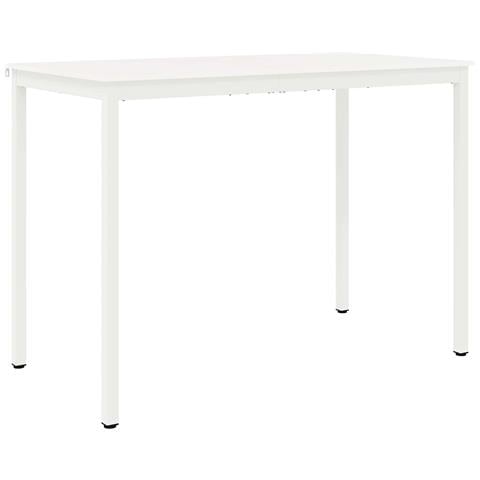 Tavolo da bar Bianco 110 x 55 x 105 cm Pino massello - Foto 1