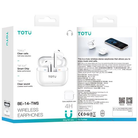 Auricolari TWS Wireless - Bianco - Foto 2