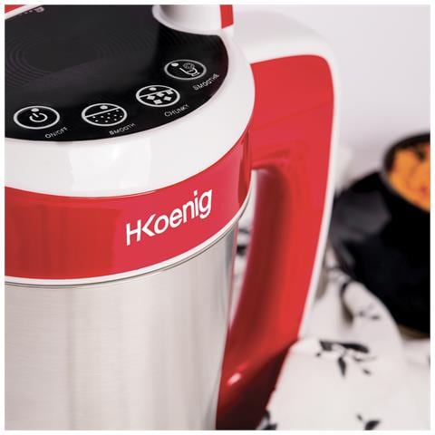 Soup Maker 1.1L MXC18 in acciaio inox, frullatore cuoci zuppe multifunzione, 4 programmi di preparazione, ricette calde e fredde 850W - Foto 5