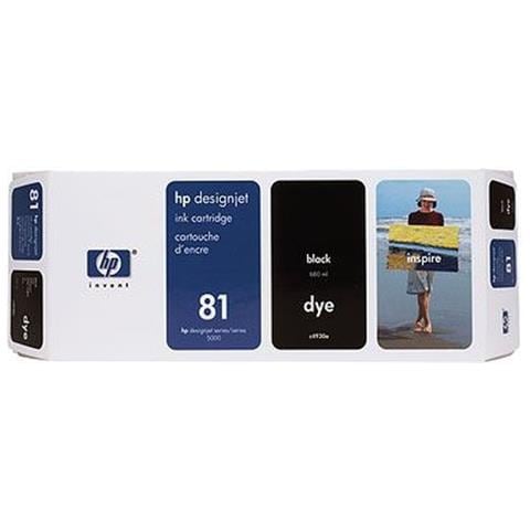 Cartuccia Ink Originale 81 Nera DesignJet 5500/5500ps / 5000/5000ps Capacità 1000 Pagine - Foto 5