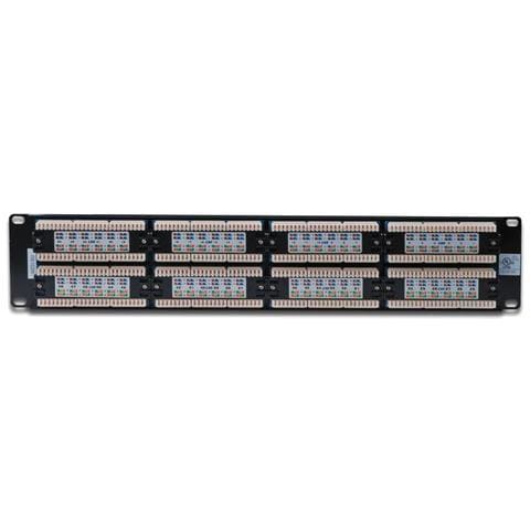 Pannello Patch 19" Non Schermato Utp 48 Porte 8 Poli Rj45 Per Reti Categoria 5E - 2 Unita' - Foto 1