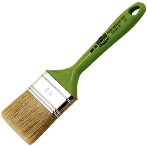 30 Mm - Pennello Manico In Plastica Con Setole Bio - Pennellessa Pittura Vernice - Foto 1