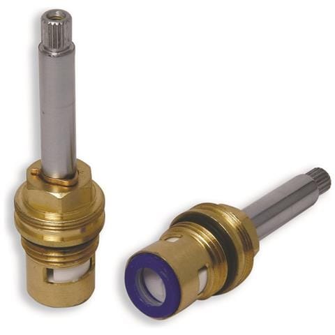 Vitone Ceramico Asta Mm. 51, Vitone A Dischi Ceramici Destro Attacco 1/2'' Asta Mm. 51 Apertura 90° Broccia Mm. 8x20 - Foto 1