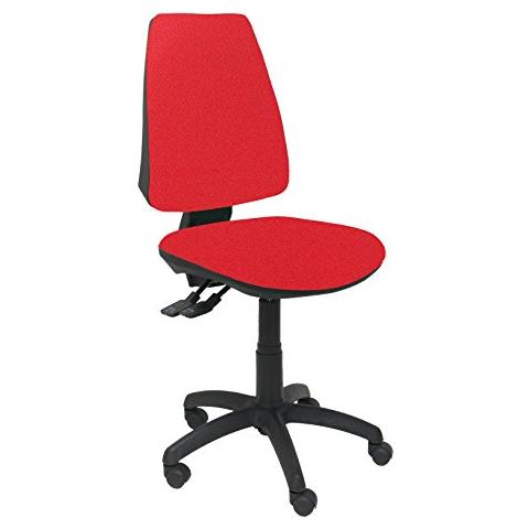 14s - sedia Da Ufficio Ergonomica Con Meccanismo Sincro, Rotelle In Nylon, Tessuto Bali Rosso - Foto 1