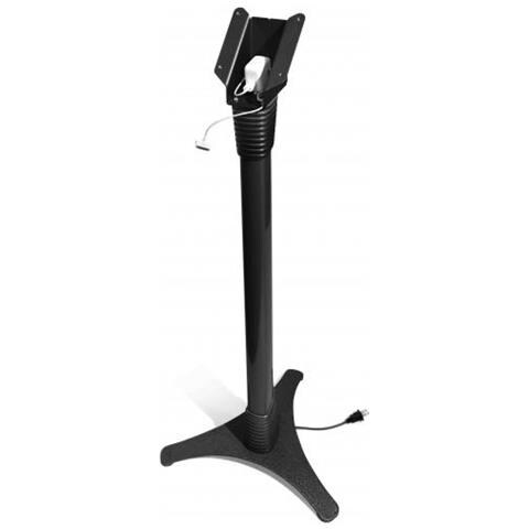 Maclocks 147b Kit Di Fissaggio (Adjustable Height Vesa Mount Security Lock Floor Stand - For Tablets And Other Devices - Stand For Lcd Display - Aluminium - Black - Floor-standing) - Foto 1