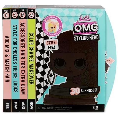 Lol Surprise - Omg Styling Head Neonlicious - Foto 2