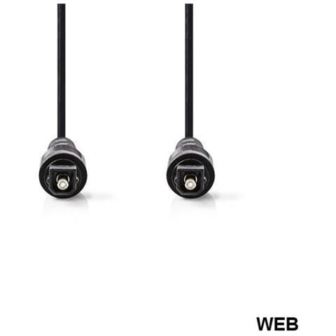 Cavo Audio Ottico Toslink Maschio - Toslink Maschio 3.0 M Nero - Foto 3
