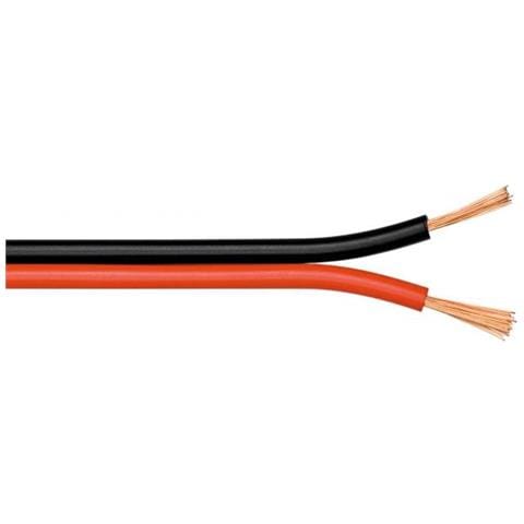 Goobay - Bulk-lautsprecherkabel - 2,5 Mm - 50,0m - Rot / schwarz (67737) - Foto 1