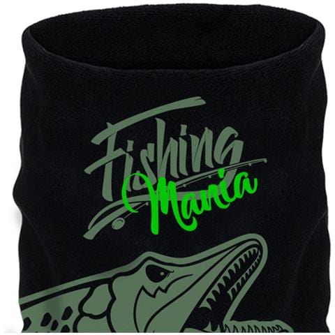 Scaldacollo Pike Fishing Mania Nero One Size - Foto 3