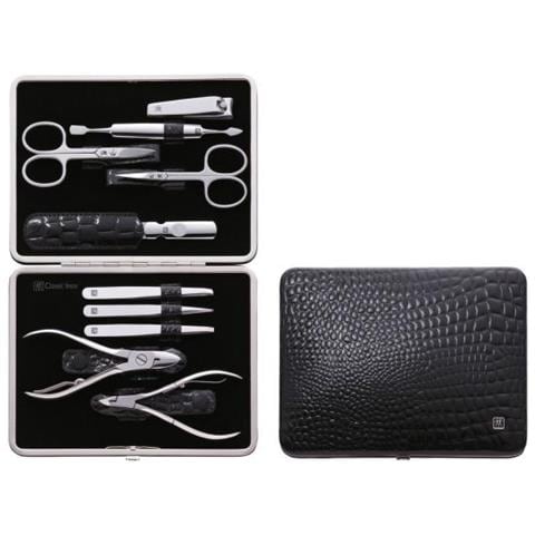97509-004-0 Strumento Per Manicure /pedicure Set Acciaio Inossidabile Nero - Foto 2
