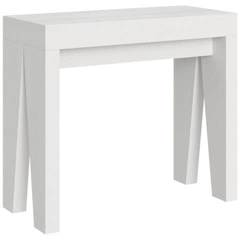 Consolle Allungabile Naxy Bianco Frassino - Foto 6