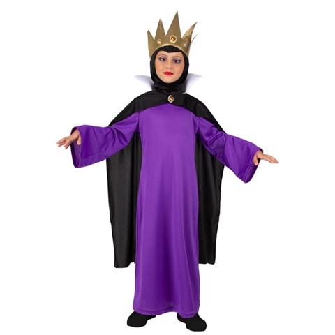 Costume Di Carnevale Regina Cattiva Di Bambina Tg Xxl 12/13 Anni - Foto 2