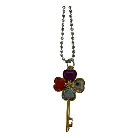 Collana Con Chiave Dei Cuori Magici - Multicolore - Pidak Shop - Foto 1