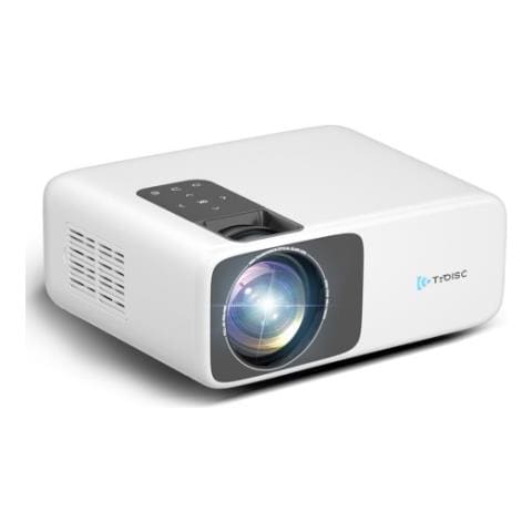 Videoproiettore Wi-Fi Alpha LED 8000 Lumen Full HD 1920 x 1080 Pixel Colore Bianco - Foto 1