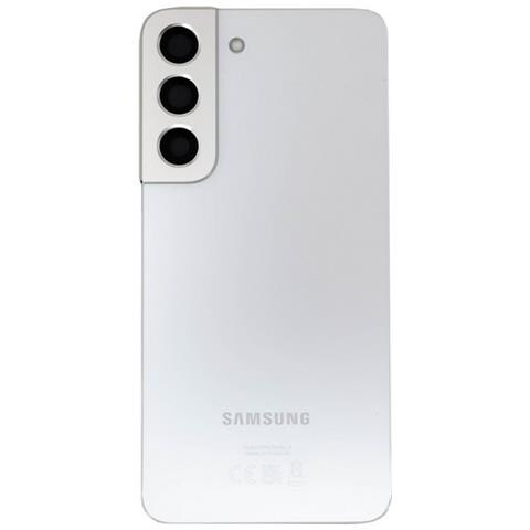 Cover Ricambio Posteriore Scocca Originale Per Galaxy S22 S901 White - Foto 1