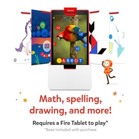 Genius Starter Kit Per Tablet Fire - 5 Giochi Educativi E Di Apprendimento - Età 6-10 - Ortografia, Matematica, Creatività E Altro - Giocattoli Natalizi - Giocattolo Stem (base Per Tablet Fire Inclusa - Esclusiva Amazon) - Foto 3