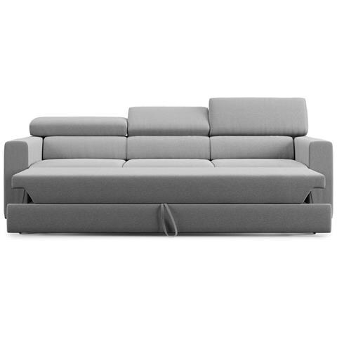 Dylan Divano 3 Sedute In Tessuto Impermeabile T13 Grigio - Foto 2