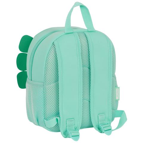 Zaino Per Bambini Safta Dinosauro Verde 20 X 25 X 9 Cm - Foto 3