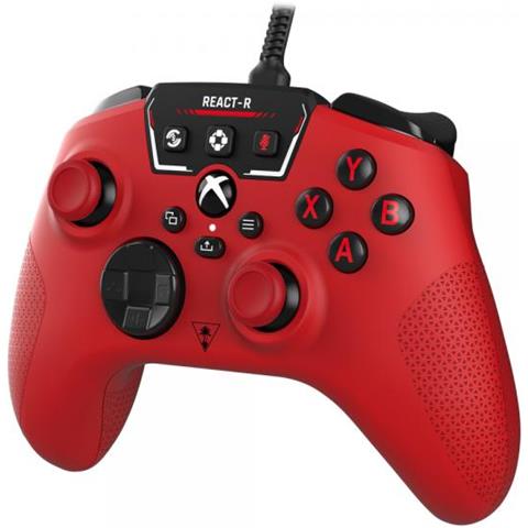 Controller Di Gioco Cablato - Turtle Beach - React-r - Rosso - Xbox E Windows - Foto 1