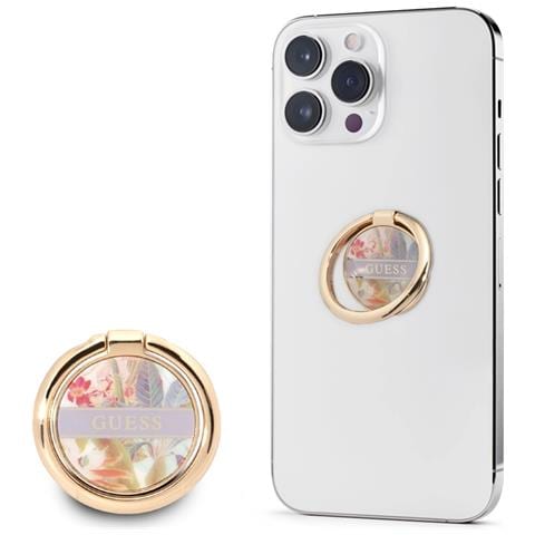 Anello Di Supporto Universale Stampa Fiore, Viola Chiaro - Foto 1