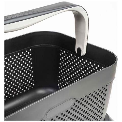 Basket - Grigio, Cestino Per Auto Con Adattatore Di Fissaggio Al Bagagliaio, Antiscivolo E Stabile Durante La Guida I 94% Di Materiale Riciclato - Foto 6