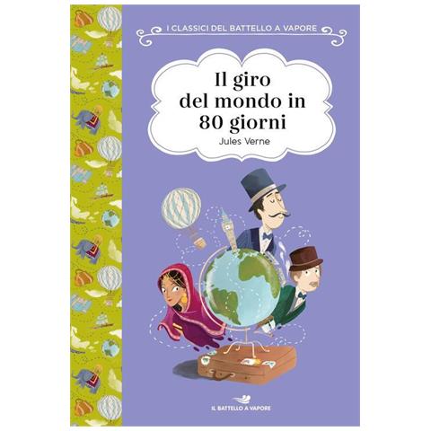 Jules Verne - Il giro del mondo in 80 giorni. Ediz. ad alta leggibilità - Foto 1