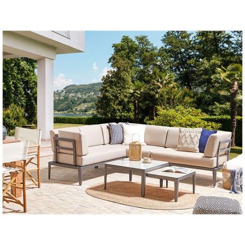 Set Di Copricuscini Per Esterni Rima Iii Beige - Foto 1
