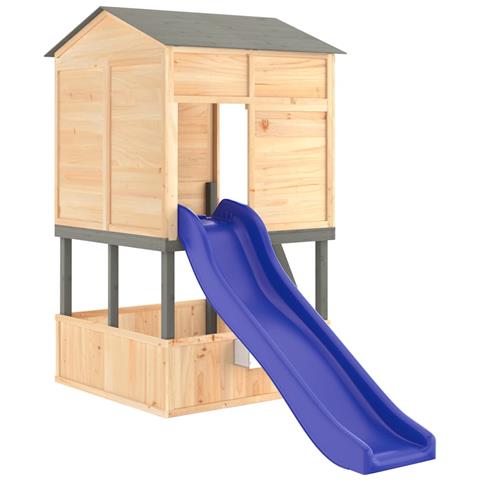 Set Da Gioco Da Esterno In Legno Massello Di Abete - Foto 3