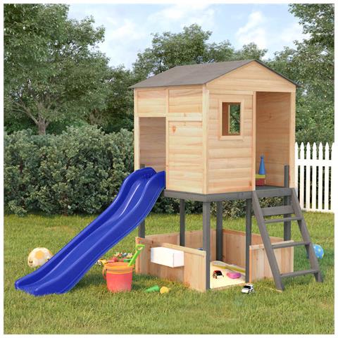 Set Da Gioco Da Esterno In Legno Massello Di Abete - Foto 1