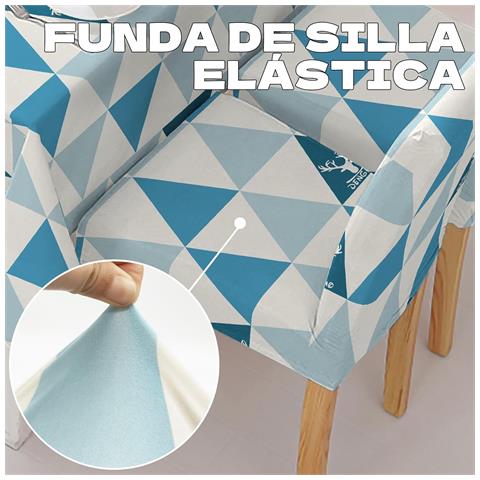 Tovaglia Impermeabile Di 140x180cm E 4 Coprisedie. - Foto 7