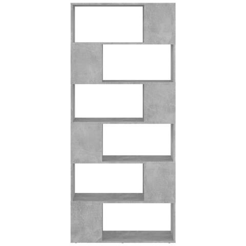 Lusso Casadino -  Libreria/divisorio Grigio Cemento 80x24x186 Cm In Truciolato - Foto 2