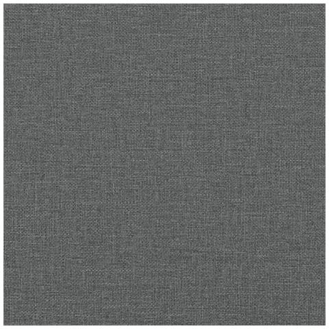 Set di Divani 4 pz con Cuscini Grigio Scuro in Tessuto - Foto 9