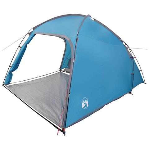 Tenda Blu 370 x 230 x 185 cm Poliestere e fibra di vetro - Foto 1