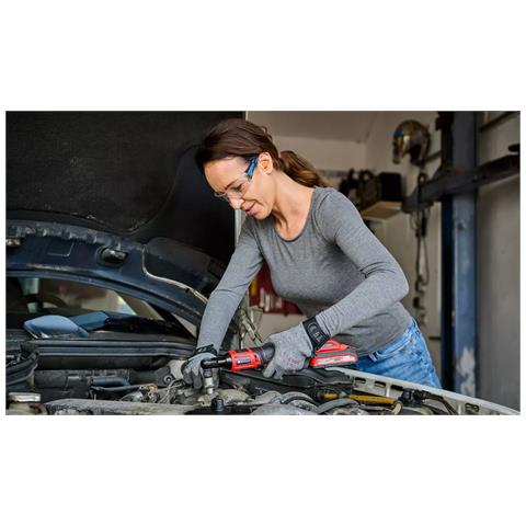 TE-RW 18/60 Li-Solo 3/8" 260 Giri /min 60 Nm Nero, Rosso 18 V - Foto 3