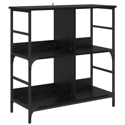 Libreria Rovere nero 78.5 x 33 x 82 cm Legno multistrato - Foto 1