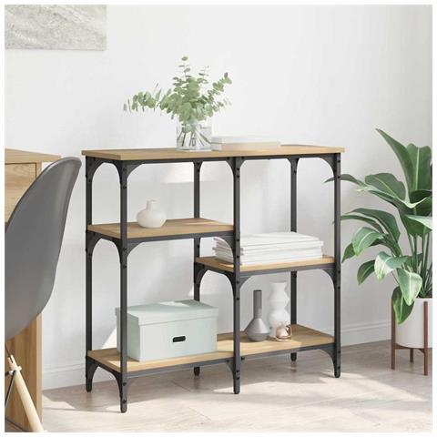 Tavolo consolle Rovere artigianale 80 x 29 x 75 cm - Foto 2