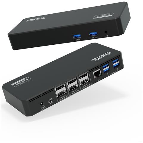 UD-6950PDZ-UK replicatore di porte e docking station per laptop Cablato USB 3.2 Gen 1 (3.1 Gen 1) Type-C Nero - Foto 1