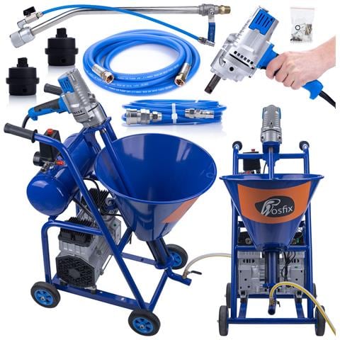 Agitatore Per Intonaco Blue Dragon Bd41 - 4100w, 15l /min, 20mpa | Serbatoio 25l, Compressore Integrato | Uso Professionale - Foto 1
