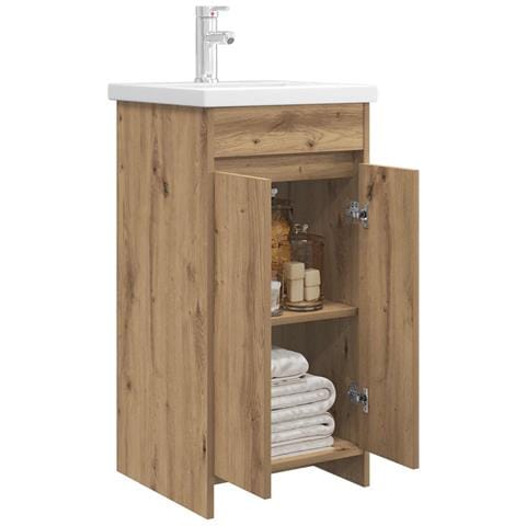 Mobile da bagno con lavabo Rovere Artigianale 42 x 40 x 84,5 cm - Foto 2