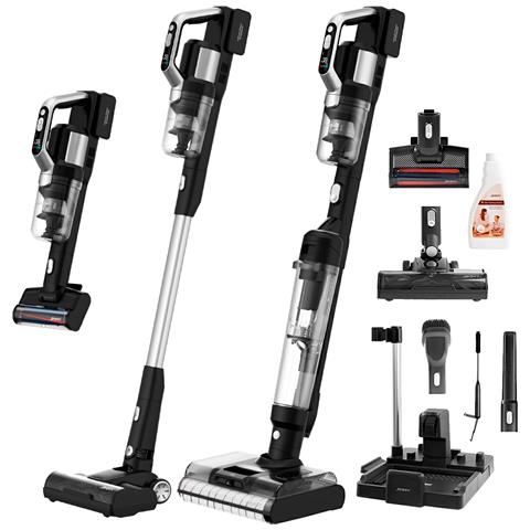 PW11 Pro Max Aspirapolvere Lavapavimenti Senza Filo, Potenza di 460 W, Autopulizia e Asciugatura ad aria calda - Foto 1
